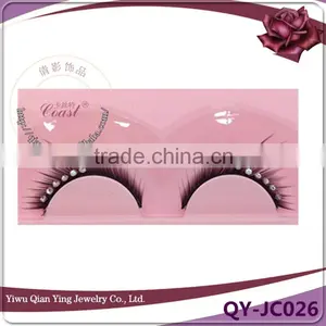 Factory Hot Sell Fiber False Eyelashes With Dimond for Sale thumbnail-1