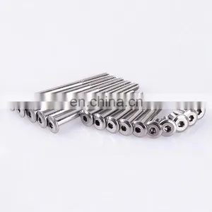 Flat Head Blunt Point SMS Thread Euro Screw Furniture Screw thumbnail-4