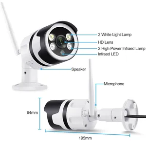 Tuya Smart Life Onvif HD 1080P Waterproof Outdoor IP Camera P2P WiFi Security Camera TV Surveillance Camera Metal Case thumbnail-4
