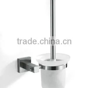 Wall Mounted Bathroom Accessories Stainless Steel Toilet Brush Holder thumbnail-1
