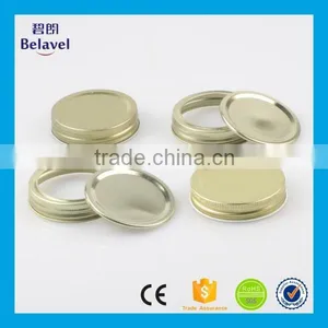 Supply Cheap 70ml Gold Metal Screw Lid for Glass Jar thumbnail-1