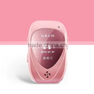 2015 Mini GPS Tracker Watch For Kids SOS Emergency Anti Lost Smart Mobile Phone App Bracelet Wristband Two Way Communication thumbnail-2