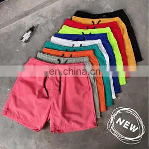 Low Moq Custom Logo Multicolor Breathable Outdoor Elastic Summer Beach Shorts For Men thumbnail-1