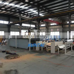 Glass Fiber Hot Press Automatic Flatbed Laminating Machine for Carbon Fiber Double Belts Aerogel Blanket thumbnail-4