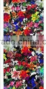 Digital Print Custom Design Long Pure Silk Scarf thumbnail-3