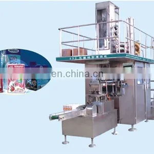Automatic Juice and Milk Box Filling and Packing Machine thumbnail-5