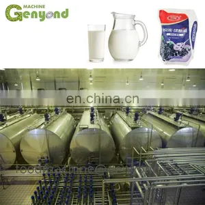 Customized Professional Pasteurizated Milk Processing Plant Pasteurised Line Oat Production thumbnail-5