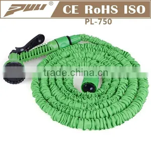 Expandable Hose as Seen on TV With 7 Function Gun Shrinking Garden Rubber Hose thumbnail-1