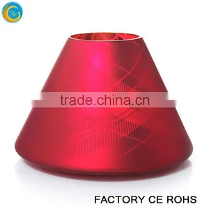 Christmas Red Glass Candle Jar Shades / Table Top Candelbra / Jar for Candles Wholesale Quality Choice thumbnail-2