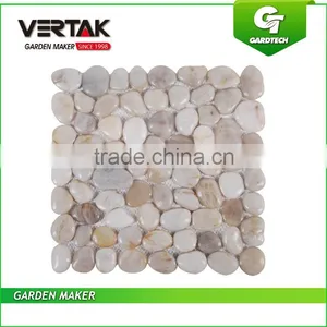 Direct Factory Price Decorative Wash Flooring White Pebble Stone for Garden thumbnail-1