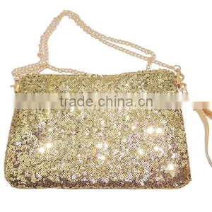Wholesale Fashion Ladies Shiny Sequin Evening Party Bag thumbnail-1