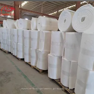 1260C 1430C 1600C High Temperature Ceramic Fiber Blanket AES Fiber Blanket thumbnail-1