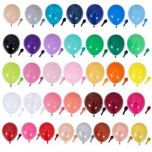 Wholesale Multi Color 12 Inch 100 Pcs Pack Latex Balloon Helium Round Balloons for Birthday Decoration thumbnail-1