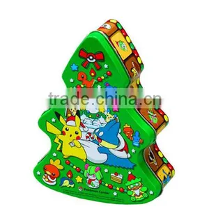Xmas Decoration Tree Tin Boxes for Gifts thumbnail-1