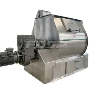 SDHJ Stainless Steel Single Shaft Paddle Mixer for Free Flowing Dry Solid Materials thumbnail-2