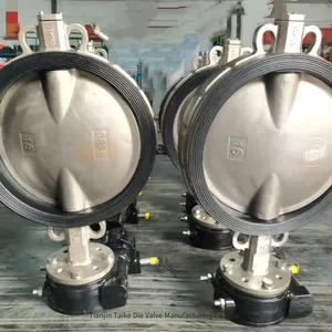 Tyco Butterfly Valve - Supply of All-stainless-steel 316/cf8m Wafer Butterfly Valve D371x-16r in Multiple Standards and Large Sizes thumbnail-5