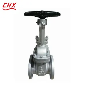 ANSI 150lb/300lb Cast Steel CF8m / CF8/SS304/SS316 Rising Stem Flanged Gate Valve Motorized Control Valves thumbnail-2