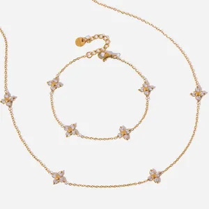 Non-Tarnish Stainless Steel Necklace With 0.5 Micron TiN Layer - 2-Year Warranty thumbnail-2
