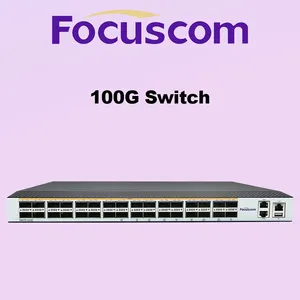 32-Port 100G QSFP28 Data Center Switch, High-Performance L3 Managed Aggregation Fiber Switch for Cloud Computing & TOR Focuscom S6670-32QC thumbnail-1