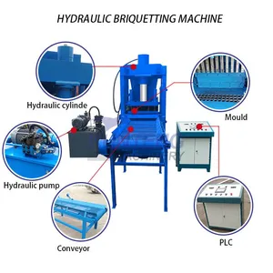 Charcoal Press Machine Flammable Coal Press Briquette Machine EPC thumbnail-2
