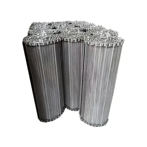 Cooling Conveyor Belt, Stainless Steel Spiral Mesh Wire Mesh Conveyor Belt, Highly Competitively Priced. thumbnail-3