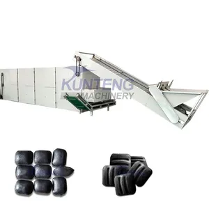 Industrial Briquettes Drying Machine Barbecue Charcoal Continuous Mesh Belt Dryer EPC thumbnail-1