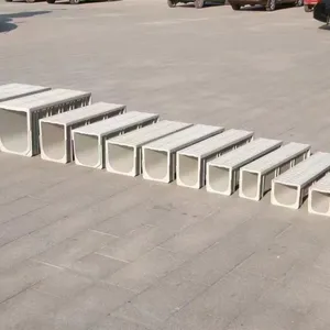 Composite Resin FRP Drainage Ditch for Rainwater Collection Systems thumbnail-3