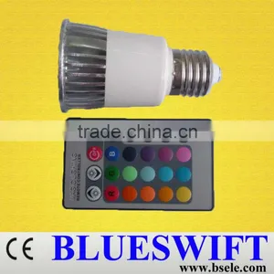 China 5w RGB E27 Spotlight thumbnail-1