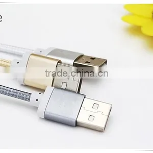 Dual Head Micro Usb & Ios Usb Braid Weave Data Cable for AUSU T45/Zenfone Zoom/2 Laser thumbnail-5