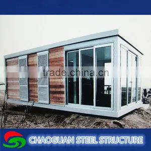 20ft Shipping Container House Movable Flat Pack Home for Shopping thumbnail-3