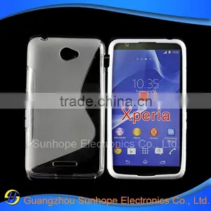 2015 S Line Wave Design Tpu Cases for Xperia E4 thumbnail-3