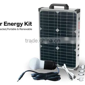 20W Intergrated Lithium Ion Battery Solar Generator, Portable Solar Power System,off Grid Solar System thumbnail-1