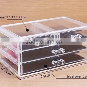 C13 ANPHY 4 Drawers PS Makeup Organizer Cosmetic Storage Box thumbnail-2