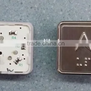 Elevator Push Button BS34D|lift Push Button With Braille thumbnail-1