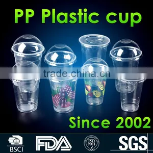 Hot Sale PET Disposable Plastic Cup,Juice Cup,Drinking Cup With Lid Quality Choice Supplier's Choice thumbnail-5