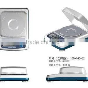 APTP449 500g x 0.01g Accurate Jewelry Gram Gold Coin Balance Weight Digital Scale Table Top Scale thumbnail-1