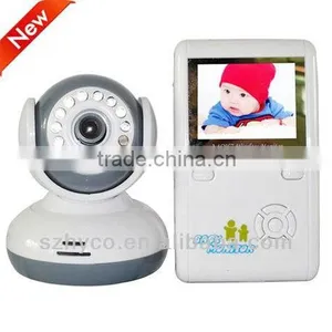 NEW Style Wireless Baby Monitor 2.4 Inch TFT LCD Wireless Monitor to Night Vision Two Way Talk thumbnail-1