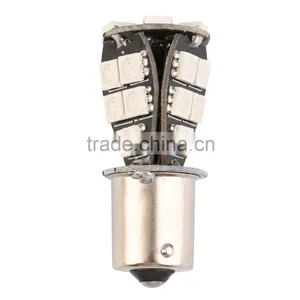 1156 21 SMD BA15d Led Car Bulbs Canbus No Error Py21w Lamp External Lights Car Light Source 12V Red White Yellow Hot Selling thumbnail-2