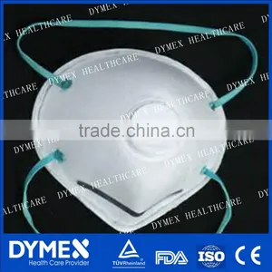Surgical Nonwoven Disposable N95 Face Mask Respirator With Valve thumbnail-1