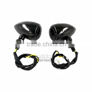BJ-SL-059 Aftermarket Black 12V Motorcycle Led Turn Signal Light for Harley Davidson thumbnail-5