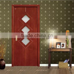 Economic White Oak Timber Glass Interior Soundproof Door thumbnail-4