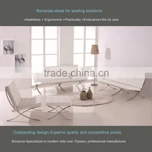 Leather Not Swivel Sofa Set Leisure Sofa Chair thumbnail-1