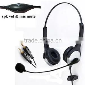 Computer Headphone 3.5mm Jack Headphone With Mic PC-1002 thumbnail-1