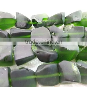 Mixed Color Glass Gemstone Rough for Jewelry Making Glass thumbnail-5
