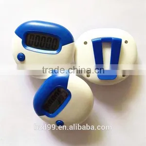 Manufacturer Bulk Promotion Portable Sport Walking Heart Shape Foot Counter Pedometer thumbnail-5