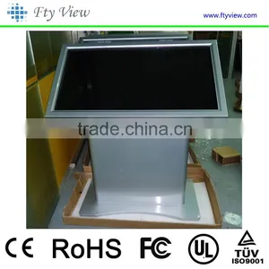 55 Inch Interactive Floor Stand Touch Screen Advertising Kiosk thumbnail-2