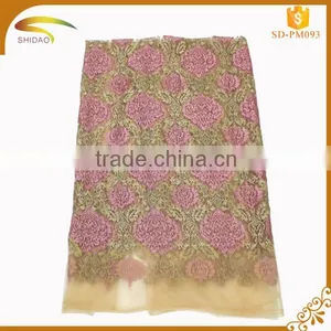 Custom Cheap and Chantilly Chemical London Stretch Lace Tulle Lace Fabric/ African Tulle Lace Fabric Wholesale thumbnail-4