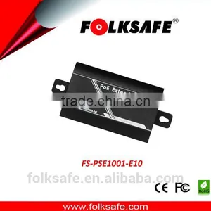 Folksafe Single Port 24w Gigabit PoE Extender to 100m With Cat5 W/CE ROHS FCC Certificate thumbnail-1