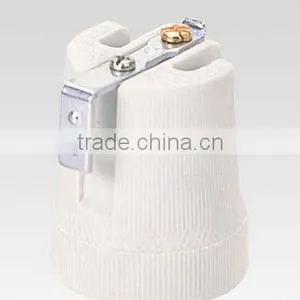 Minqing Factory Porcelain Bracket JC519A-2 Electric Lamp Holder thumbnail-1