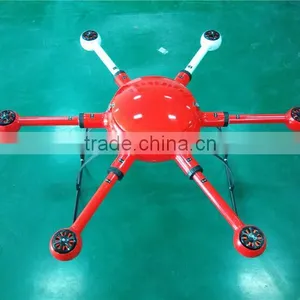 3D File of Carbon Fiber Drone Body,OEM Carbon UAV Body thumbnail-3
